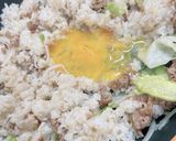 レトルトの肉団子とカット野菜の炒飯⭐︎簡単作り方5写真