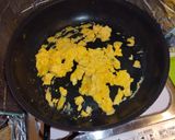 豚肉キャベツしめじのふわふわ卵味噌炒め作り方1写真