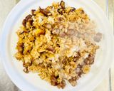 黄金比率の焼肉のたれで上州和牛の焼き飯作り方16写真