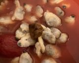 トマト缶とあさりのリゾット作り方1写真