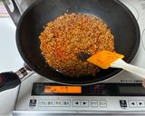 自家製シビ辛！濃厚ニラにんにく台湾まぜそば🧄作り方3写真