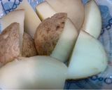 揚げ焼き!皮付き🥔フライドポテト🍟作り方2写真