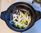 水菜と豆富の鯖缶鍋作り方3写真