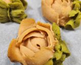 白あんのバラ絞りクッキー🌹作り方6写真