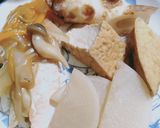 簡単☆煮物(煮汁で鮭の彩りあんかけ)作り方9写真