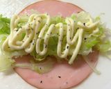 キャベツとハムの生春巻き作り方5写真