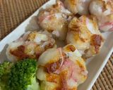 はんぺんとちくわのふわふわ焼き作り方4写真
