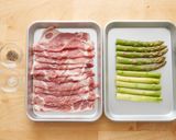アスパラの肉巻きハニーマスタードソース作り方1写真