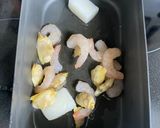 キャンプ飯！シーフードMIXの山芋焼き！作り方3写真
