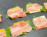 フライパンで茄子のハッセルバック豚しそチーズ作り方2写真