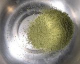食塩無添加 抹茶麺 (自宅足踏み製麺)作り方1写真
