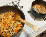 一度で2品⭐︎きんぴらごぼう&ごぼうサラダ作り方4写真