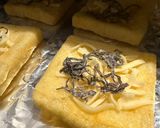 油揚げの塩こんチーズ焼き作り方1写真