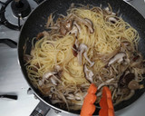 きのことごぼうのペペロンチーノ作り方8写真