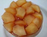 ♬ふじりんごの赤ワイン煮＆ミルクゼリー♬作り方1写真