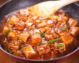 冷凍餃子リメイク♪麻婆豆腐🤩作り方5写真