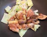 【糖尿病弁当】レタナス鳥もも炒め作り方9写真