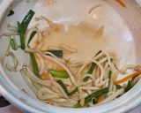 ヘルシー·おサボり·お一人様·らーめんランチ☀️🍴作り方3写真