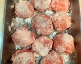 『豚こま肉あったら』照り照り豚肉団子作り方3写真