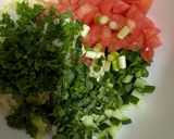 栄養バランスバツグン！中東風サラダ作り方4写真