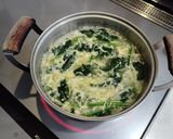 ほうれん草ともやしの中華スープ作り方3写真
