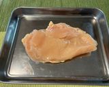 鶏胸肉の観音開き作り方1写真