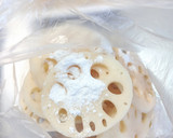 梅しそコンビが最強◎れんこんの挟み焼き作り方2写真
