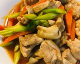 鶏肉とアスパラガスのケチャップ炒め作り方4写真