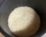 玄米（入り）ご飯で佃煮おにぎり作り方1写真