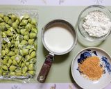 ランチ！春キャベツ法蓮草トマトのグラタン作り方1写真