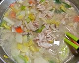 ★豚こま切れ肉で美味しい＊豚汁＊♪作り方9写真