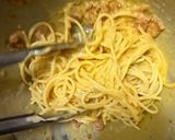 贅沢な濃厚ぺぺたまパスタ！作り方9写真