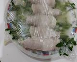 豚肉ロースの豆苗チーズ巻作り方3写真