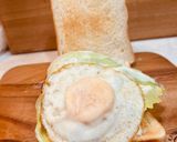 もち麦入りパティてりやき月見ホットサンド作り方4写真