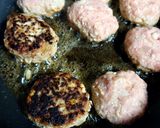 冷凍してもふわふわ💫豆腐入ミニハンバーグ作り方6写真