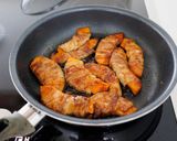 【肉巻きかぼちゃの生姜焼き】ご飯が進む甘辛味☆作り方5写真