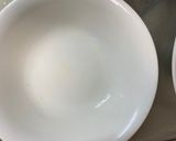 レンジ簡単洋風クリーミー牛丼味炒飯弁当作り方1写真