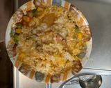 レンジ簡単洋風イタリアンキムチ炒飯弁当作り方11写真