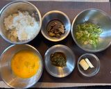 アワビの酒蒸しで作る、鮑バター炒飯作り方4写真