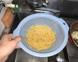 ホタルイカと新筍のペペロンチーノパスタ作り方4写真