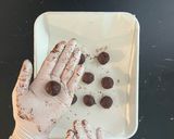切り餅で簡単！生チョコ大福（乳不使用）作り方3写真