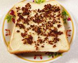 牛カレーふりかけで簡単トースト作り方3写真