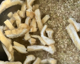 簡単　わらびの炊き込みご飯　玄米作り方2写真