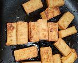 牛肉大和煮缶DE肉豆腐風作り方7写真