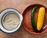 きゅうりの検定♪きゅうり&とうもろこしのご飯作り方1写真