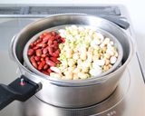簡単手軽に【蒸しミックスビーンズ】作り方2写真