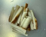 簡単レンジ♪キャベツとちくわの塩昆布あえ作り方3写真
