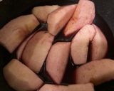 大人の味！りんごの赤ワイン煮作り方2写真