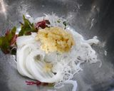 簡単！イカ刺の新生姜和え作り方1写真