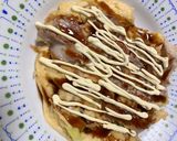 簡単　お好み焼き【豚肉入り】作り方9写真